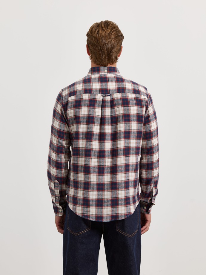 Camisa xadrez em algod�o