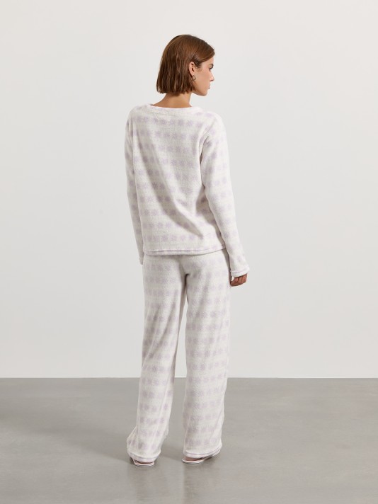 Pijama polar estampado Pijama polar estampado