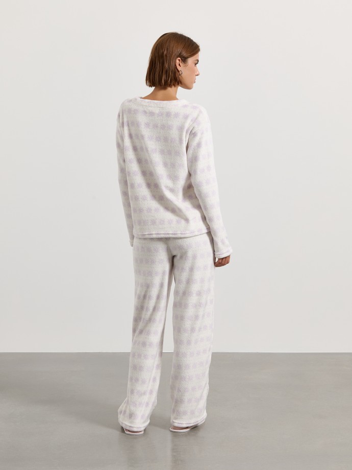 Pijama polar estampado Pijama polar estampado