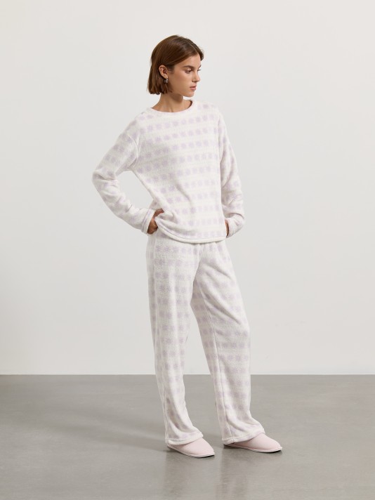 Pijama polar estampado Pijama polar estampado