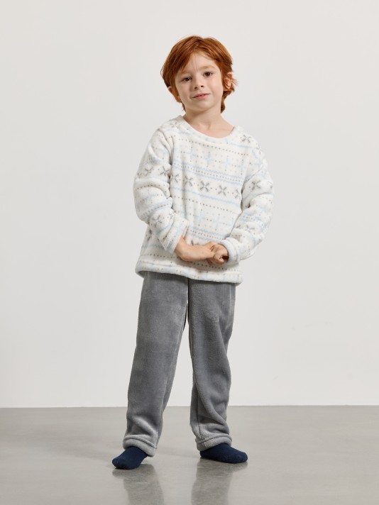 Pijama polar estampado Pijama polar estampado
