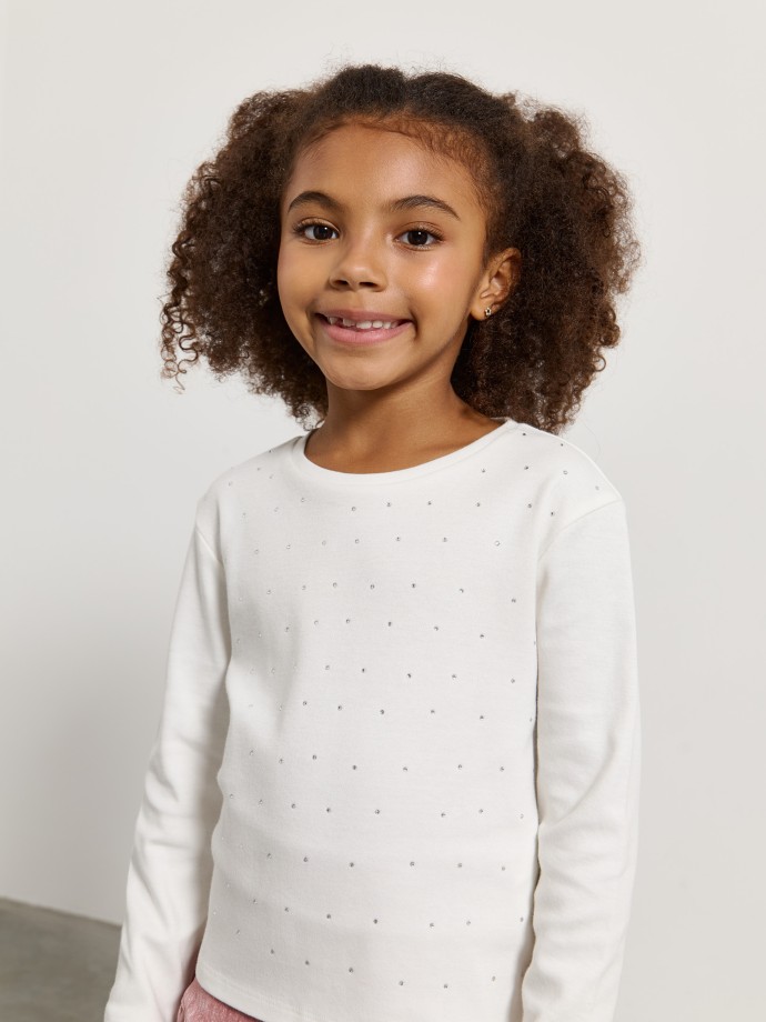Camisola com brilhantes Camisola com brilhantes