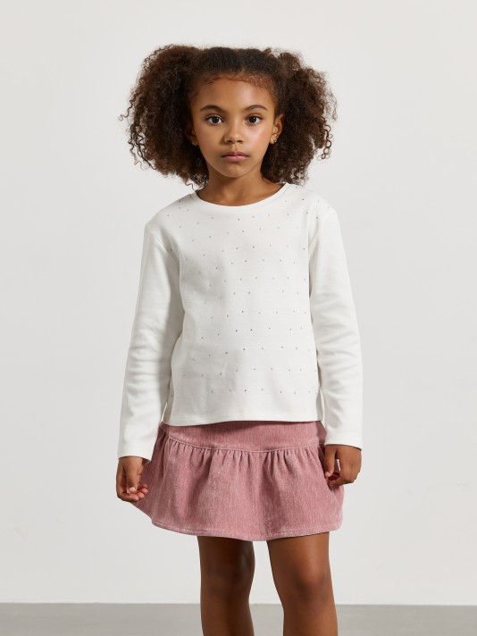 Camisola com brilhantes