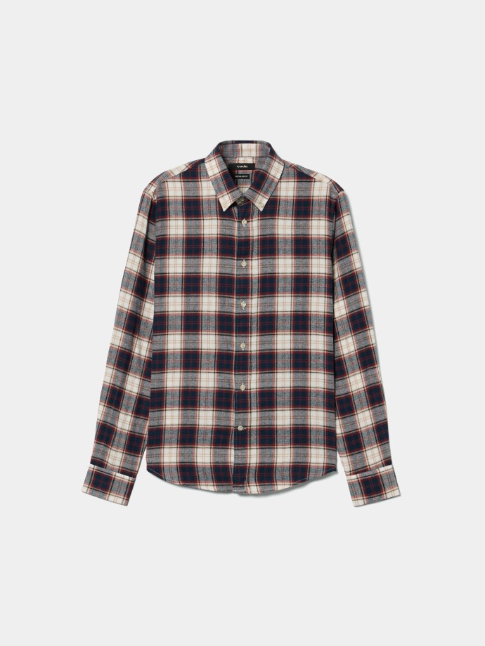 Camisa xadrez em algod�o