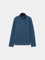 Camisola polar com fecho