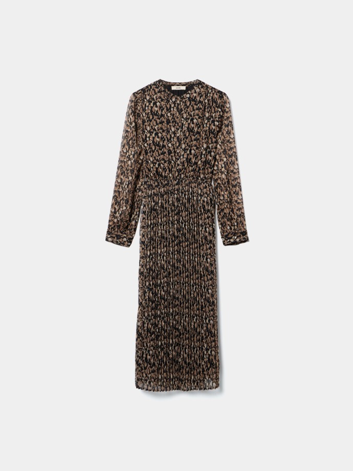 Vestido plissado