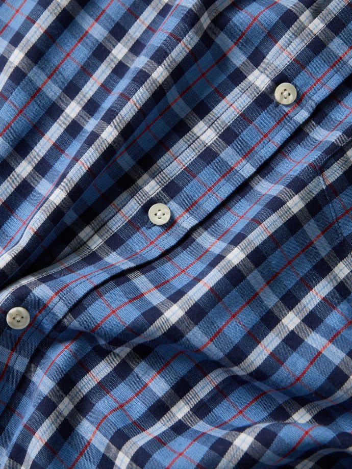 Camisa xadrez com bolso