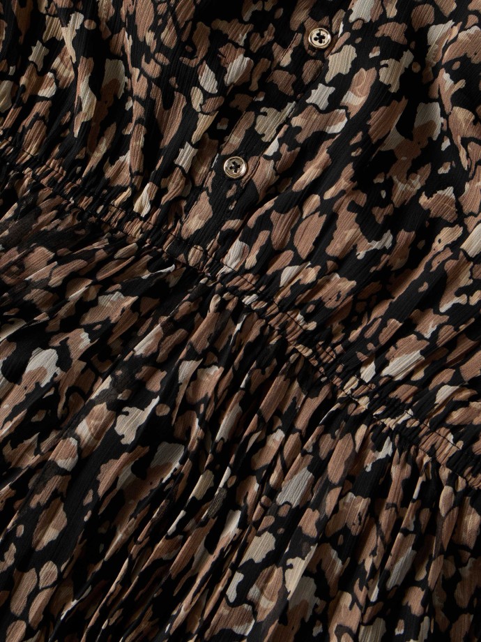 Vestido plissado