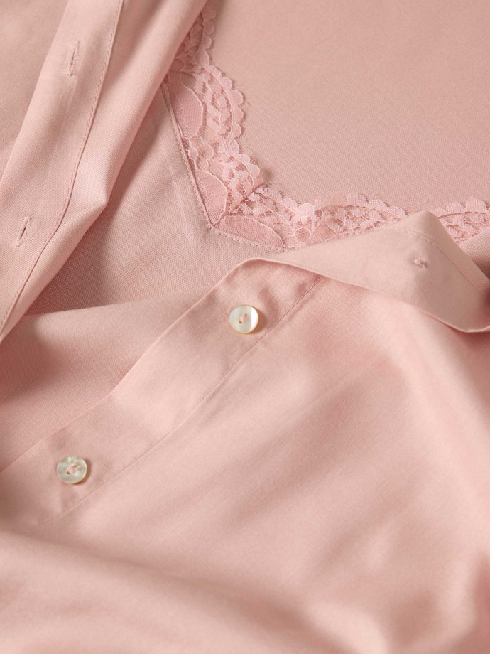 Camisa com top de renda