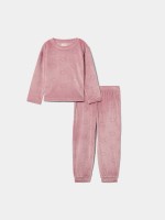 Pijama polar com estrelas
