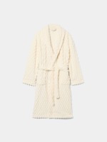 Robe de pelo com textura Robe de pelo com textura