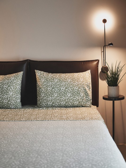 Conjunto de len��is de casal em flanela