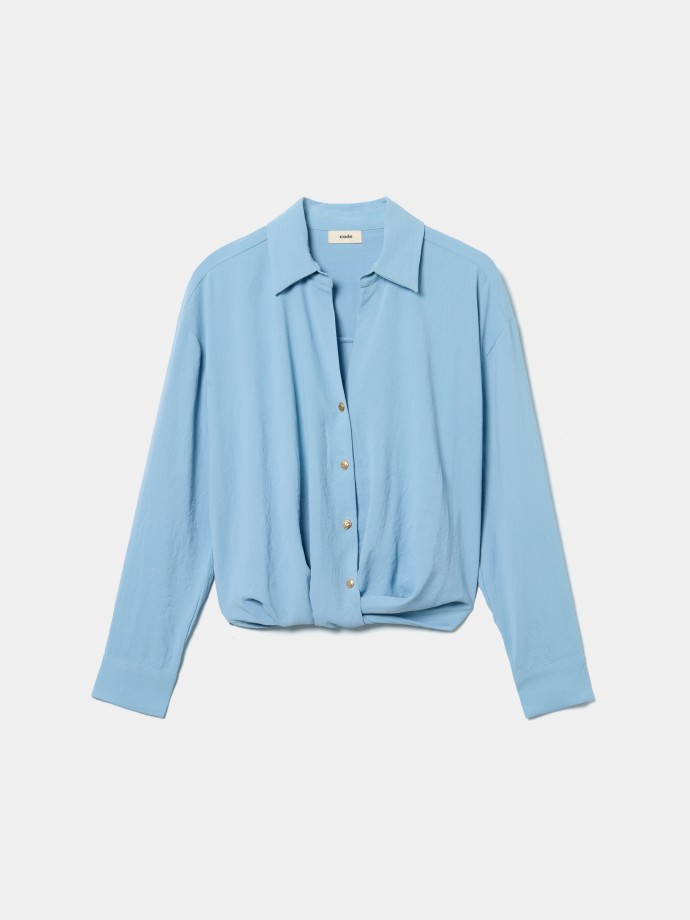 Camisa com efeito bal�o